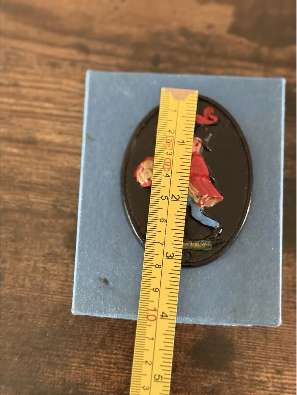 Vtg Cast Iron Fire Marks From Akron Brass Co With Original Paper History & Box